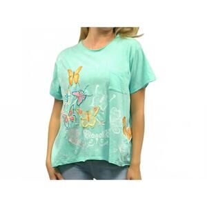 NEW KYLA SEO pilar tee in turquoise